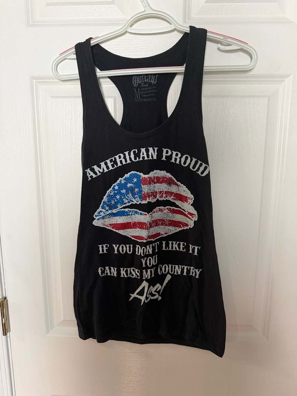 Patriotic Women's American Honey Tank - American Honey Graphic Tee, Summer Top,